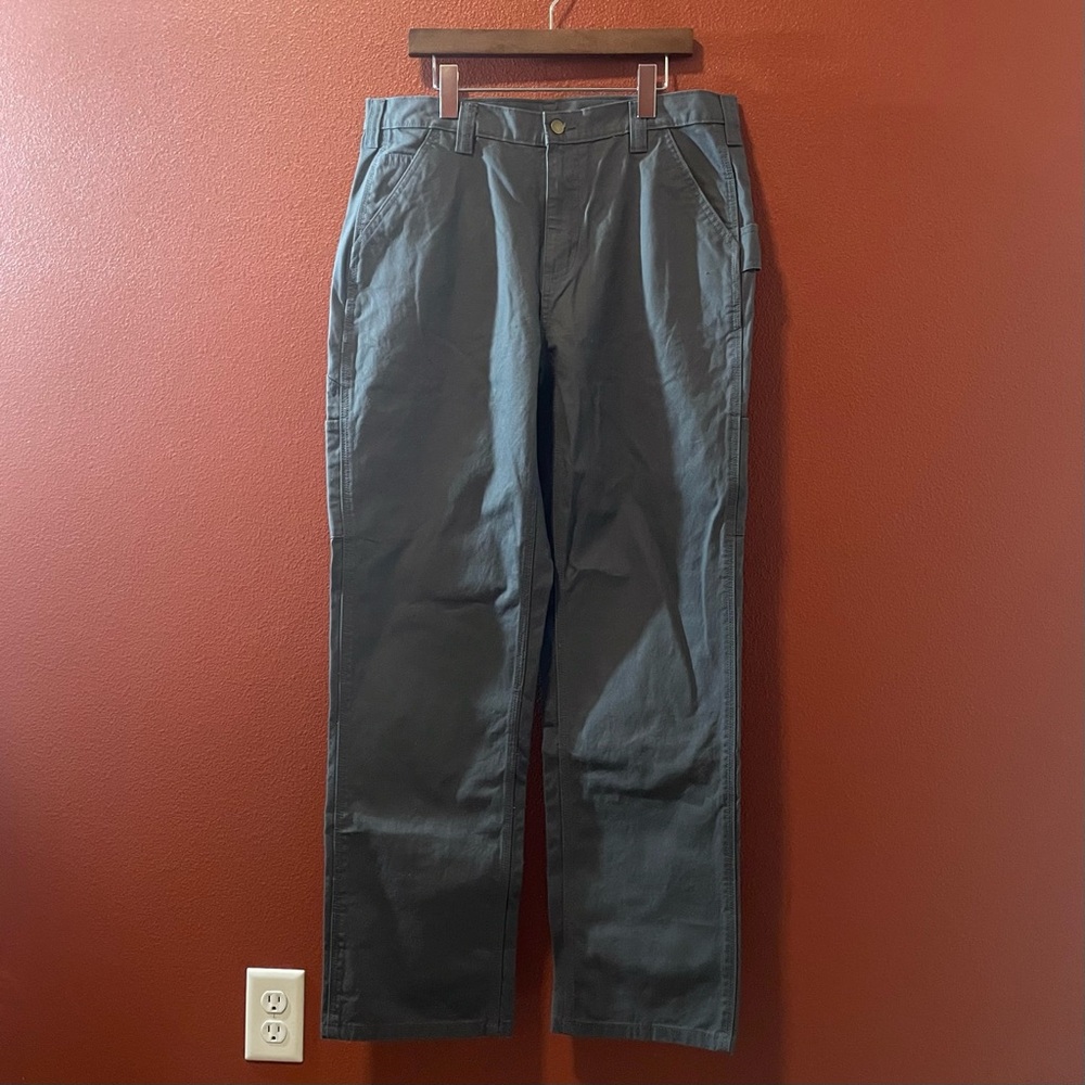 Brahma Men's NWT Relaxed Fit Gray Durable‎ Outdoor Carpenter Work Wear Jeans